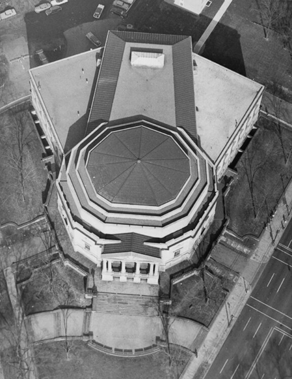 Severance Hall Aerial View, 1953