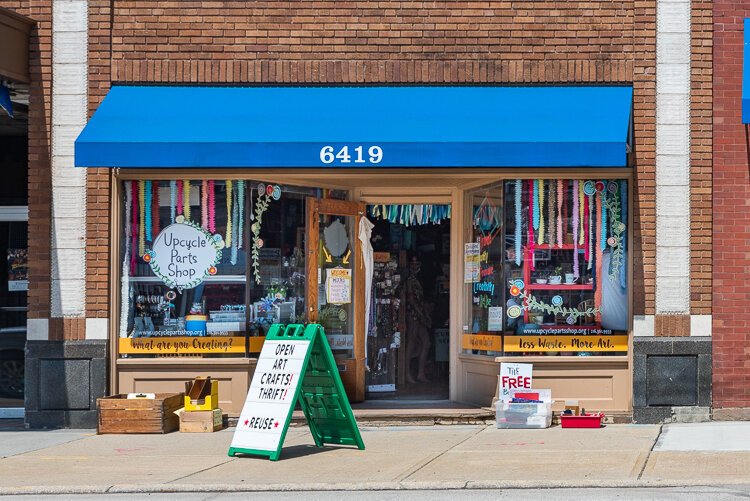 <span class="content-image-text">Upcycle Parts Shop in the St. Clair - Superior Business Districtt</span>