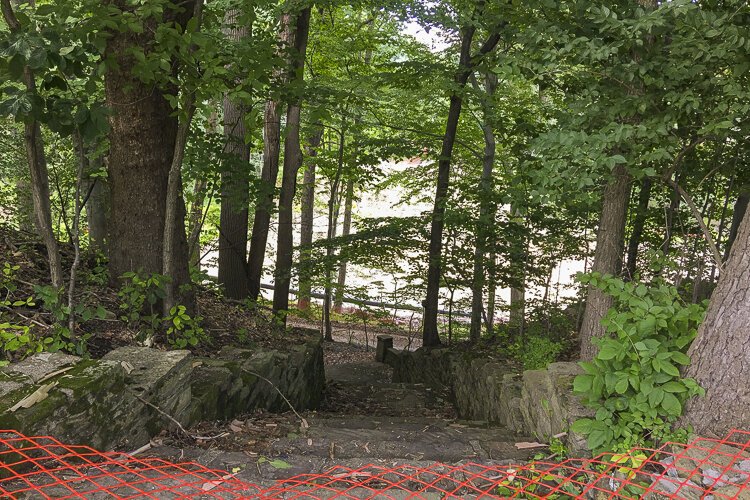 Some of the vintage features in the park are closed during construction.