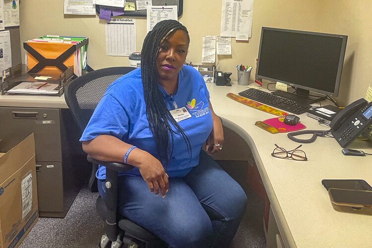 <span class="content-image-text">Kelitha Bivens-Hammond works for the nonprofit as a supervisor and counselor at St. Vincent Charity Medical Center in Cleveland.</span>