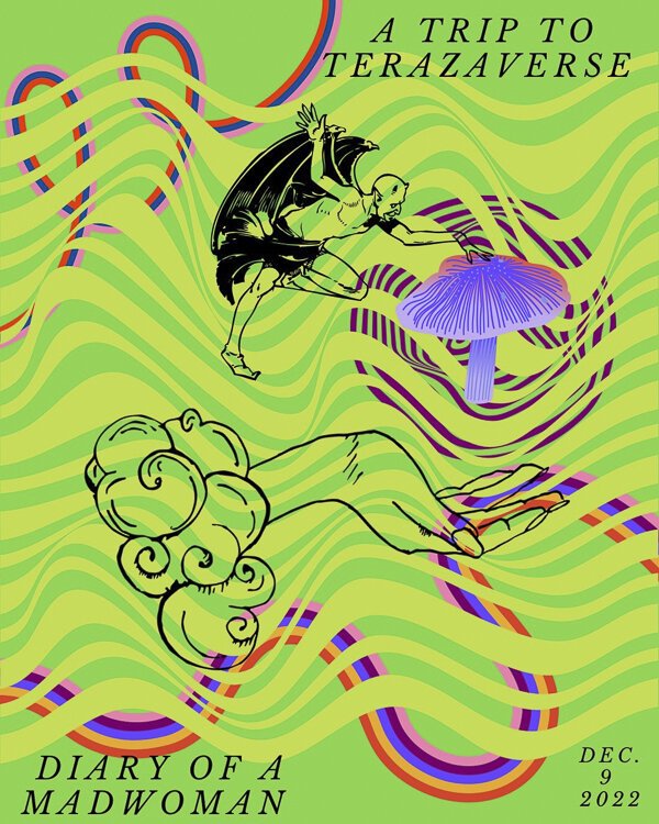 Music poster for Teraza Kandah's album release