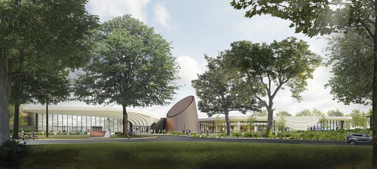 <span class="content-image-text">Rendering of the renovated Cleveland Museum of Natural History</span>