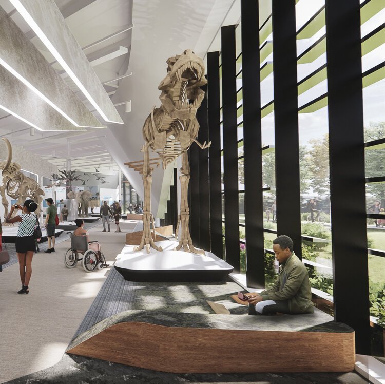 <span class="content-image-text">Rendering of the renovated Cleveland Museum of Natural History</span>