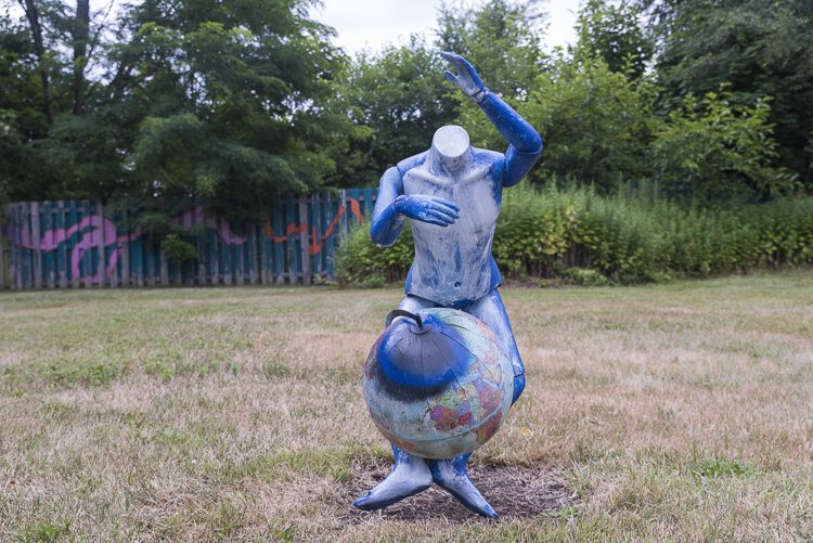 Quincy Garden FRONT exhibition on Quincy Ave in Cleveland