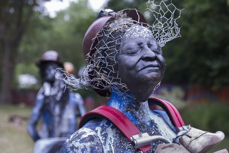 Quincy Garden FRONT exhibition on Quincy Ave in Cleveland