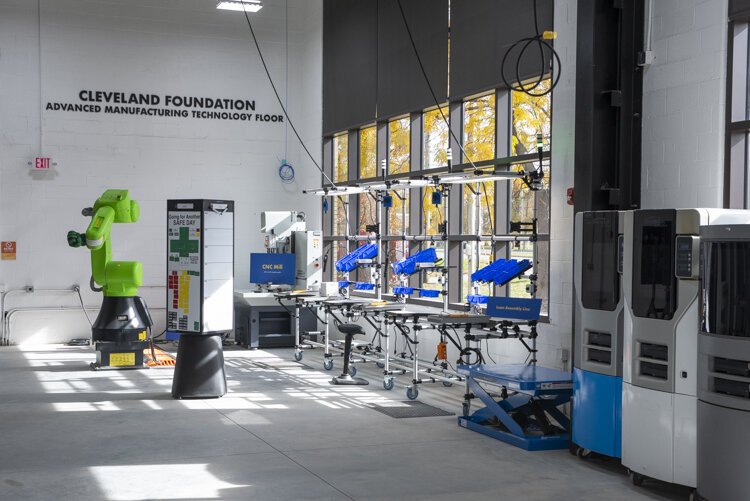 MAGNET developed several displays with help from the Great Lakes Science Center