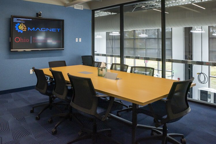The Timken Foundation Conference Room at the new MAGNET facility