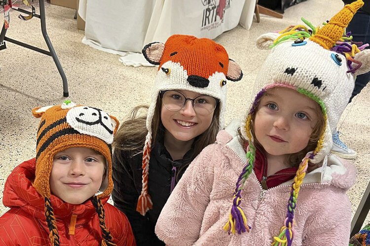 Hand made hats from equidistant fair trade at Joyce's Boutique & Hair Salon