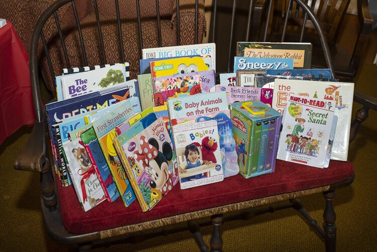 Items for the Christmas Drive at West Park United Church of Christ (UCC) food pantry