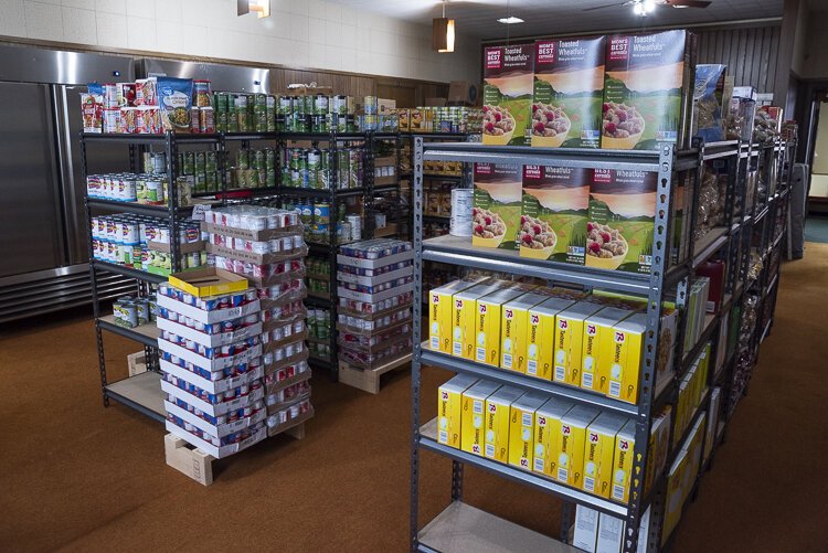 The West Park food pantry issues enough food to last a family 14 days