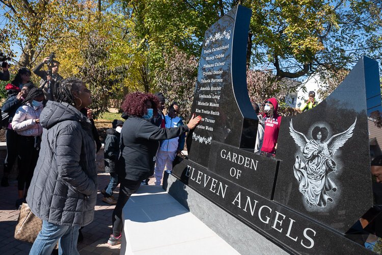 <span class="content-image-text">Garden of 11 Angels on Imperial Avenue in Cleveland’s Mount Pleasant neighborhood.</span>