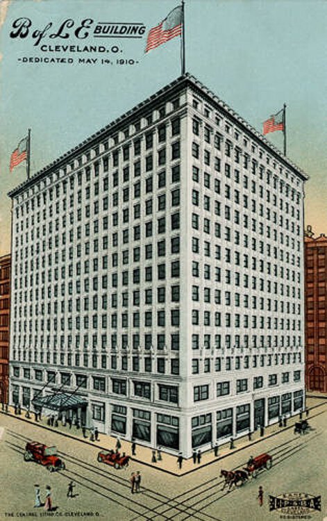 Brotherhood Of Locomotive Engineers Building, ca. 1910