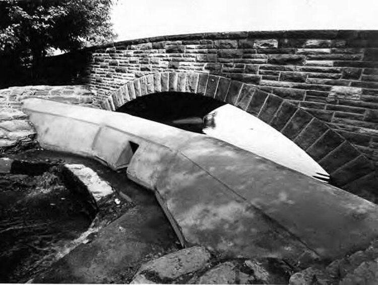 Dam at Forest Hill Park, 1962