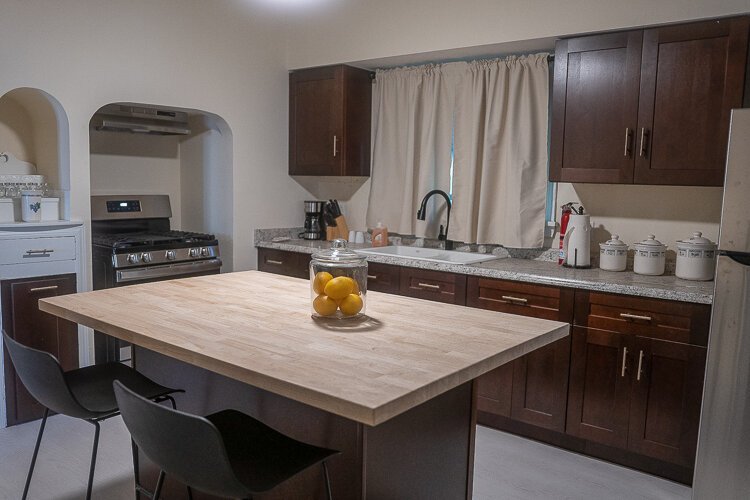 Interior of some of the other houses KNN has rehabbed in the neighborhood.