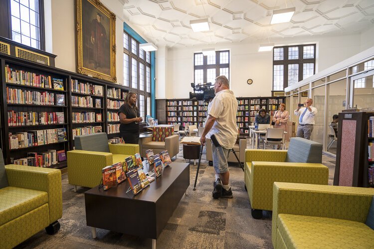 Judge Scott being interviewed by WEWS Channel 5