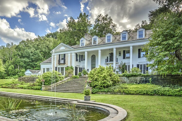 Daisy Hill, the Hunting Valley estate Philip Small designed for Louise Jenks, known as “ Daisy “, the hostess of Roundwood Farm.