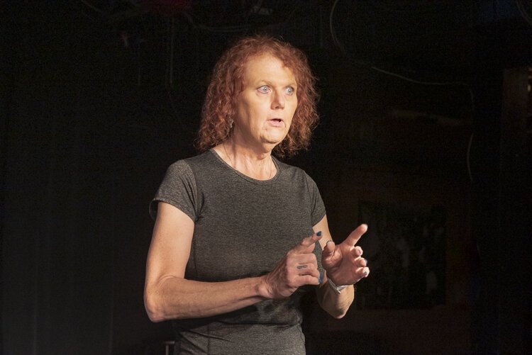 trying to discover her femininity and sexuality in a society that continually "others" her".