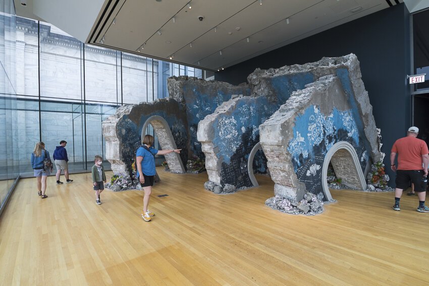 The Cleveland Museum of Art offers a  newly-commissioned work by Firelei Ba´ez  featured in the East Wing Glass Box.