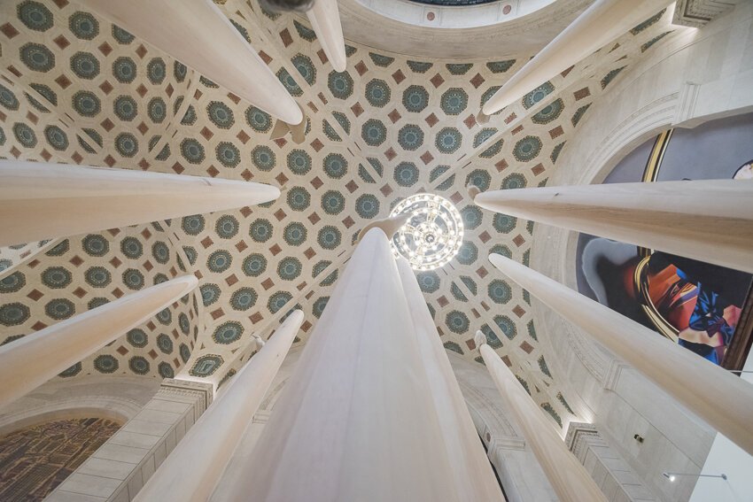 Cleveland Public Library main branch encompasses Brett Hall, where Andrea Carlson, Jace Clayton, and Paul O’Keeffe present work.