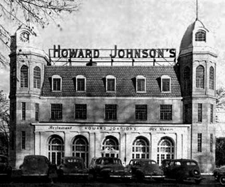 By 1941, Otto Poschke, as a result of the depression and other circumstances, lost the “Palace.” A year later it opened as a Howard Johnson Restaurant.