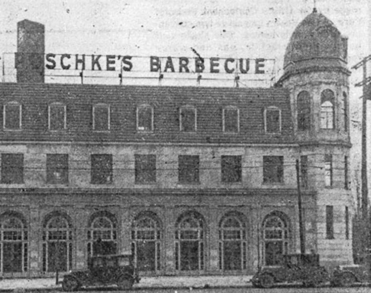 By the middle 1920’s the Poschkes became so successful that they were ready to expand once more – this time consolidating all of their “barbeque shacks” into one “Palace.”