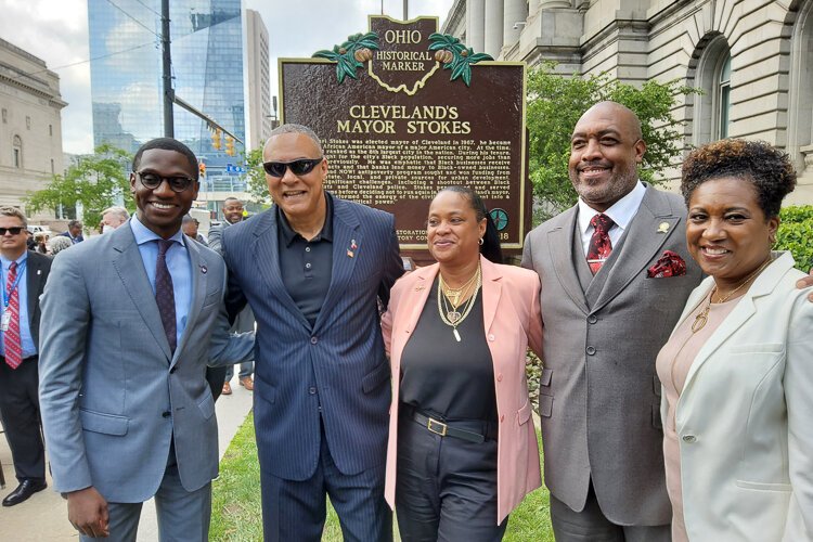 Carl Stokes Civil Rights Trail Marker Unveiling