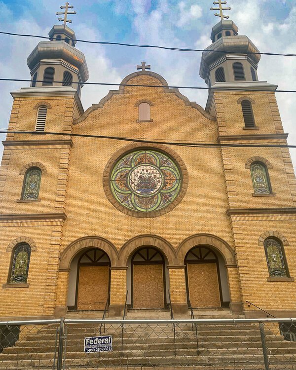 <span class="content-image-text">The church opened in 1910 and served Rusyn immigrants and the Tremont community.</span>