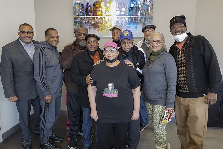 Artists at Glenvillage - Councilman Kevin Conwell and musicians