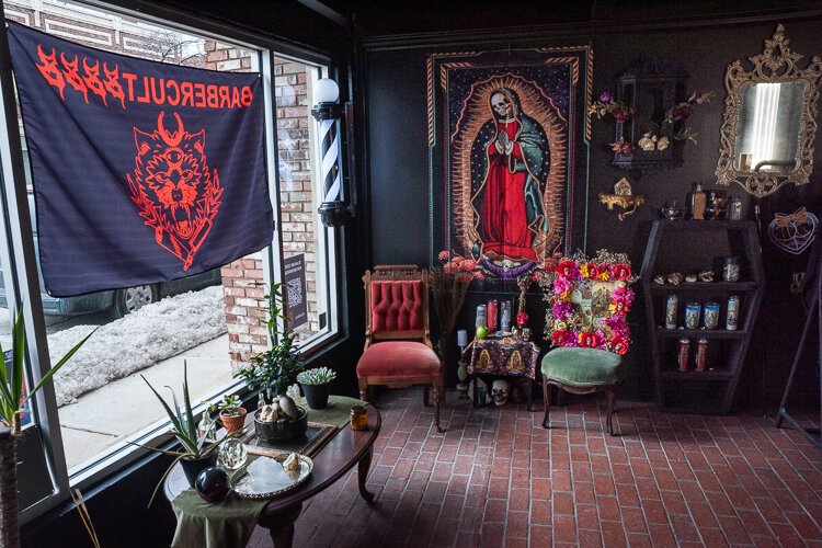 Barbercult opened last year at Studio West.