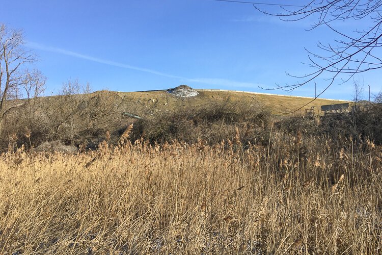 Mysterious evidence of neighboring industry.