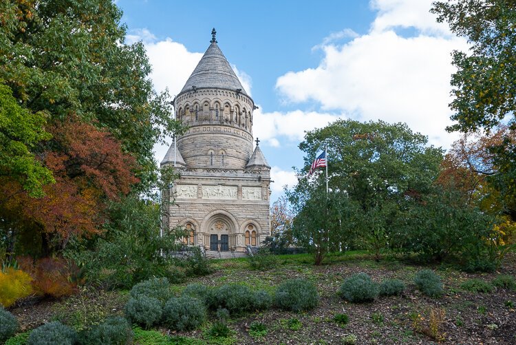 The Garfield Memorial at Lake View Cemetery