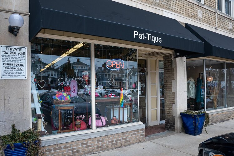 It helps Pet-Tique that many homebound people have bought pets for companionship.