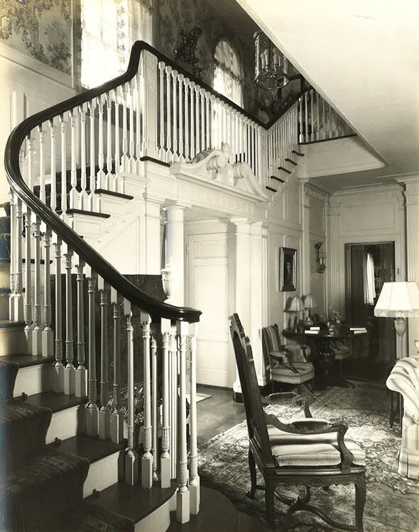 Franchester interior, circa 1918