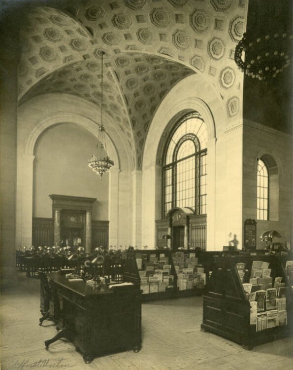 Cleveland Main Library, Reading Room 1925