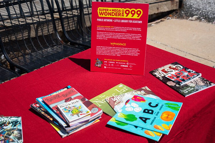 The installation arrived recently in AsiaTown and was unveiled in a ceremony on Saturday, April 23 outside Asia Town Center.