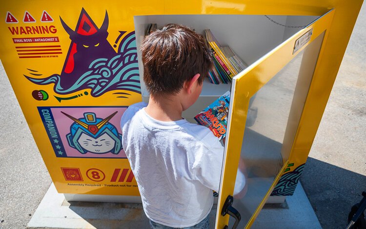 Wong intends his art to inspire the next generation of Asian American artists and creative professionals by imaging new ideas for community placemaking.