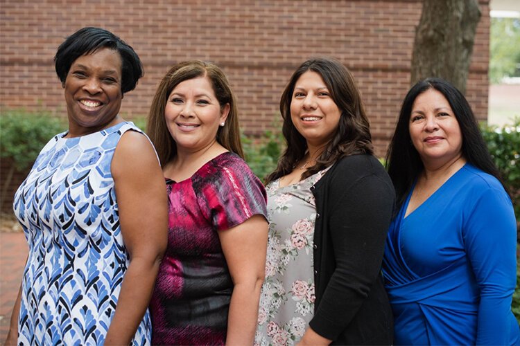 the San Antonio Water System’s external affairs team, who help customers apply for that city’s water discount programs.