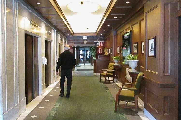 75 Public Square interior before