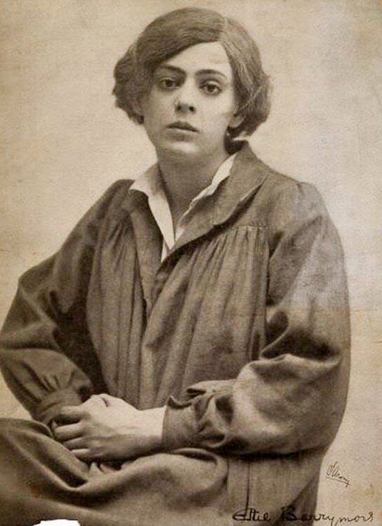 A member of one of America’s great stage and screen families, Ethel Barrymore appeared at the Euclid Avenue Opera House in 1901 and likely stopped at Otto Moser’s to autograph and gift this photo.