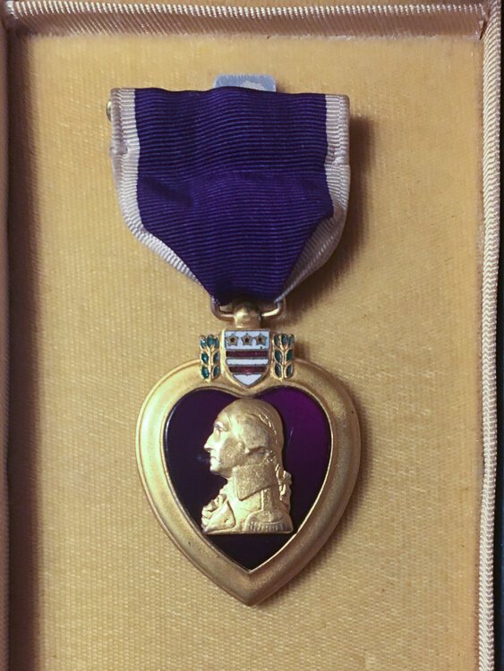 <span class="content-image-text">Frank Matowitz’s Purple Heart</span>