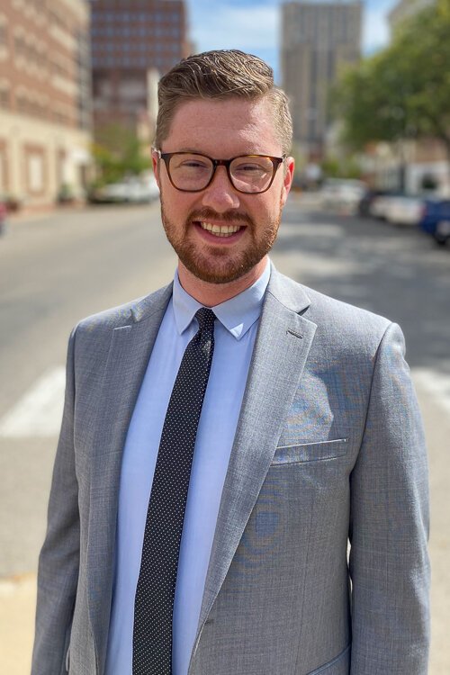 <span class="content-image-text">Patrick Grogan-Myers, Euclid's new planning director</span>