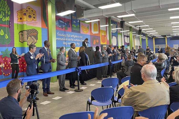 Greater Cleveland Food Bank’s new 197,00-square-foot Partner Distribution Hub grand opening
