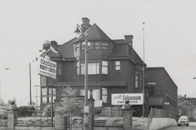 In 1964 the property was sold to Mary Fisco, the spouse of Benjamin Fisco, who then opened a party center there known as The Coliseum Party Center which operated until approximately the late 1990s