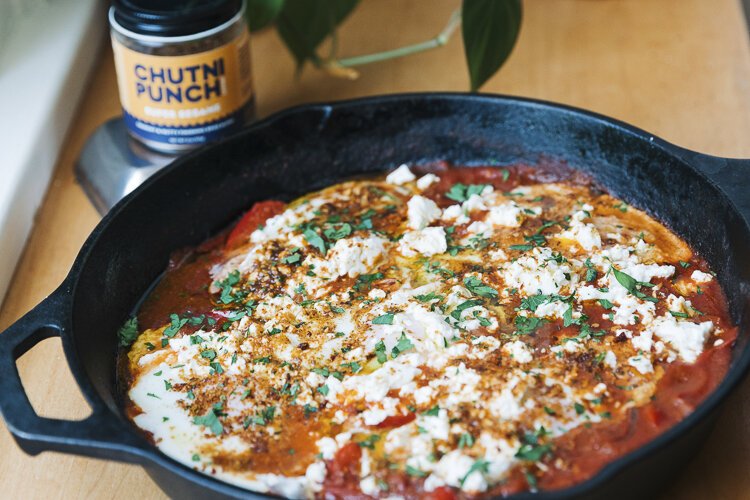 <span class="content-image-text">Shakshuka with Super Sesame CHUTNI PUNCH</span>