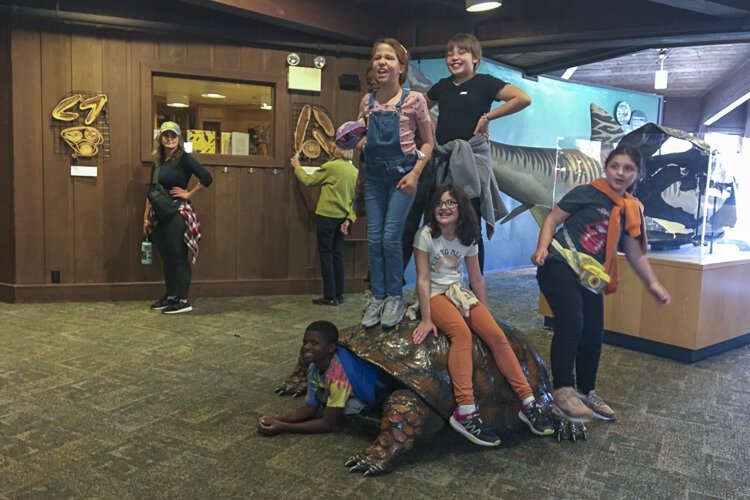 There's plenty to smile about inside the Nature Center.