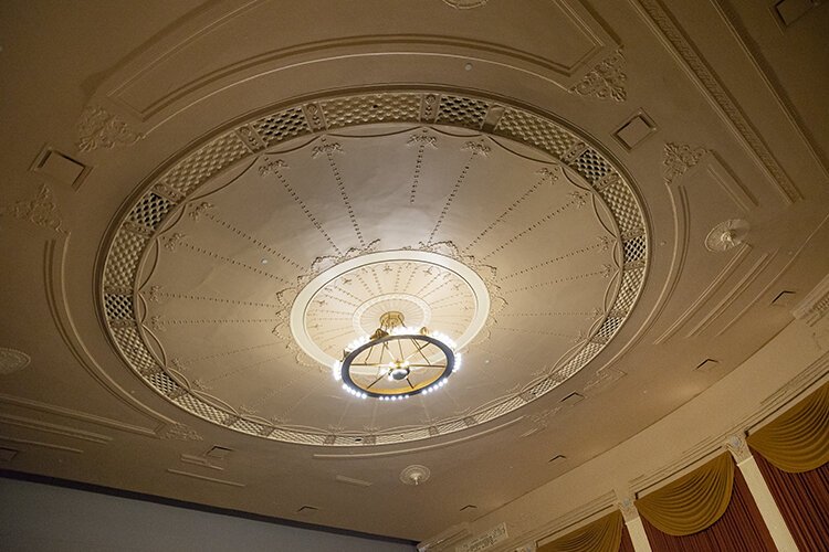 Capitol Theater ceiling detail