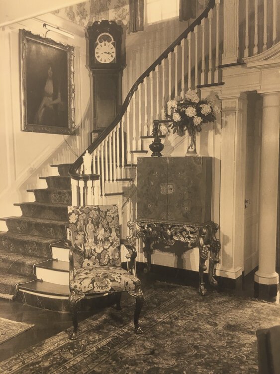 Photo taken by George Edmondson to document Franchester circa 1919