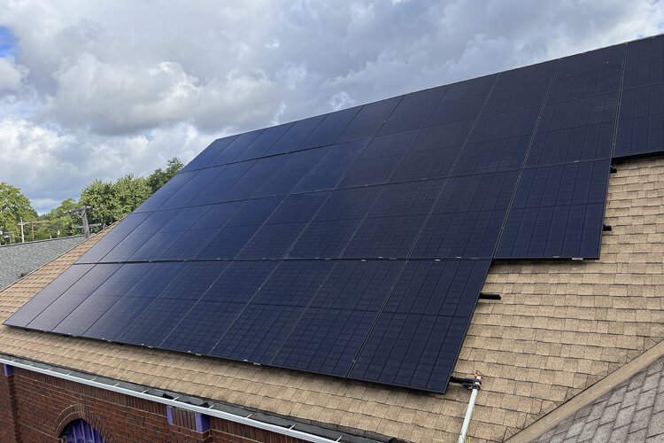 The solar array will save the largest food pantry in Northeast Ohio $64,000 in electricity costs over the course of next five years