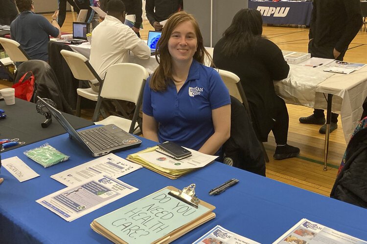 <span class="content-image-text">Molly Nagin, a certified healthcare navigator and grassroots organizer at Universal Health Care Action Network</span>