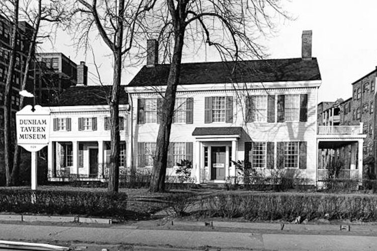 Dunham Tavern in 1974